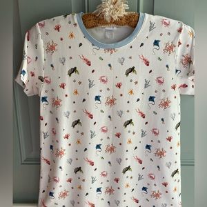 Lake pajama short set